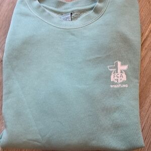 FCA Wrestling Green Sweatshirt